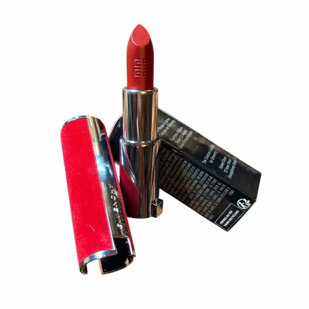 Givenchy Velvet-Textured Classic Red Lipstick